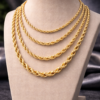 Rope Chain 14k Gold