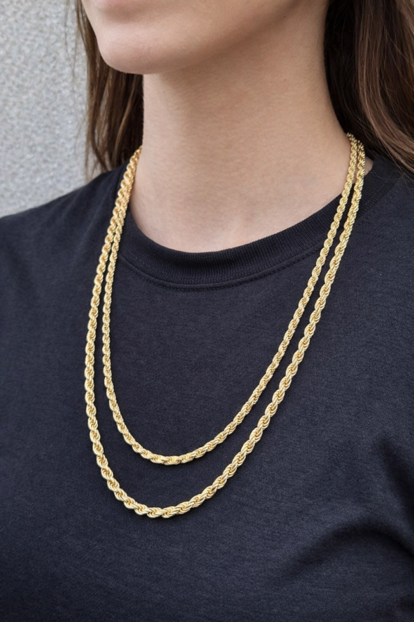 Rope Chain 14k Gold