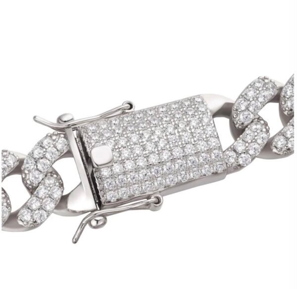 Classic Moissanite Cuban Link Chain