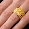 10K Gold Nugget Ring