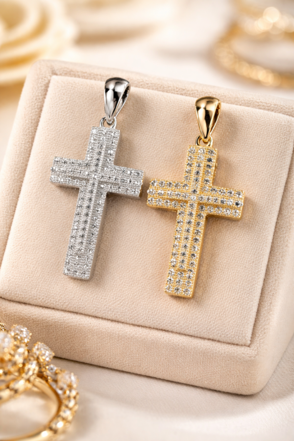 Diamond Cross Pendant
