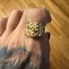 10K Gold Nugget Ring